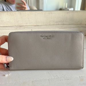 Kate Spade gray wallet